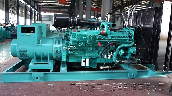 慶祝廣西建工集團第二安裝建設有限公司與我公司成功簽訂2臺250KW康明斯柴油發電機組