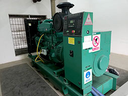 我公司承包廣西融水融協800KW柴油發電機房排煙降噪環保工程