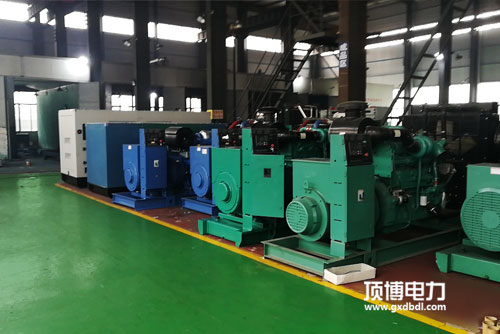 頂博電力中標欽州中西醫結合醫院用柴油發電機組